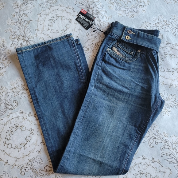 NWT Size 28 Diesel Jeans - Flaw, zipper - Picture 7 of 11